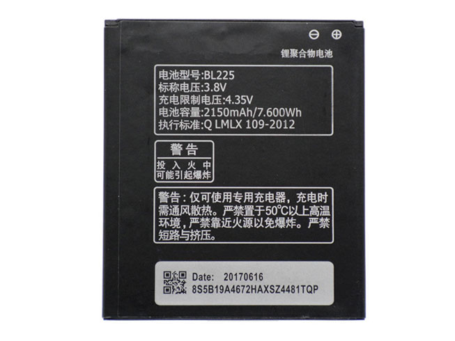 Batería para L12L4A02-4INR19/lenovo-BL225